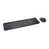 Kensington Pro Fit Low-Profile Desktop Set - Tastatur-und-Maus-Set - kabellos - 2.4 GHz - Deutsch - Schwarz