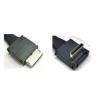 Intel OCuLink Cable Kit AXXCBL470CVCR - Internes SAS-Kabel - 4i MiniLink SAS (SFF-8611) (M) gerade zu 4i MiniLink SAS (SFF-8611) (M) rechtwinklig - 47 cm