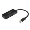 StarTech.com USB 3.0 Hub 4 Port - mit Ladeanschluss - inkl. Netzteil - USB Port Erweiterung - USB Splitter - Hub - 4 x SuperSpeed USB 3.0 - Desktop - für P / N: USB312SAT3CB, USB315CB2M, USBLT1MWS, USBLT2MBR, USBLT30CMW, USBLTM1MBK, USBLTM1MWH