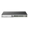 D-Link DMS-3130-30TS - Switch - L3 - managed - 24 x 100 / 1000 / 2.5G + 2 x 100 / 1000 / 2.5G / 5G / 10G + 4 x 10 Gigabit / 25 Gigabit SFP28 - an Rack montierbar