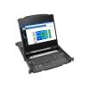 Eaton Tripp Lite Series NetDirector 8-Port Rackmount Console HDMI KVM Switch 17" LCD IP Remote Access - KVM-Switch - 8 x KVM port(s) - 1 lokaler Benutzer - an Rack montierbar - TAA-konform