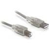 Delock - USB-Kabel - USB (M) zu USB Typ B (M) - 0.5 m