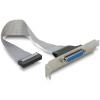 Delock - Parallelport - DB-25 (W) zu IDC 26-polig (W) - 22 cm