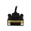 StarTech.com 3m Mini DisplayPort auf DVI Kabel (Stecker / Stecker) - mDP zu DVI Adapter / Konverter für PC / Mac - 1920x1200 - Schwarz - DisplayPort-Kabel - Mini DisplayPort (M) zu DVI-D (M) - 3.04 m - Schwarz