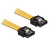 Delock Cable SATA - SATA-Kabel - Serial ATA 150 / 300 - SATA (W) zu SATA (W) - 70 cm - eingerastet, gerader Stecker - Gelb