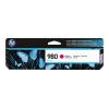 HP 980 - 86.5 ml - Magenta - original - Tintenpatrone - für Officejet Enterprise Color MFP X585, Officejet Enterprise Color Flow MFP X585