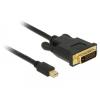 Kabel mini Displayport 1.1 Stecker > DVI 24+1 Stecker 3 m