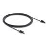 Delock - Netzwerkkabel - HFBR 4532Z (M) zu HFBR 4532Z (M) - 3 m - 2.2 mm - Glasfaser - Simplex - Schwarz