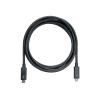 QNAP CAB-TBT4-2M - USB-Kabel - 24 pin USB-C (M) zu 24 pin USB-C (M) - Thunderbolt 4 - 2 m - aktiv, bis zu 40 Gbps Datentransferrate