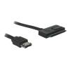 Delock Power Over eSATA cable - Power Over eSATA-Kabel - Serial ATA 150 / 300 - SATA Combo (W) zu 11-poliger USB / eSATA (5 V) (M) - 50 cm - für P / N: 47178, 47198