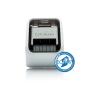 Brother QL-800 - Etikettendrucker - zweifarbig (monochrom) - Thermodirekt - Rolle (6,2 cm) - 300 x 600 dpi - bis zu 148 mm / Sek. - USB 2.0, USB-Host - Cutter