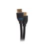 C2G Performance Series 3ft 8K HDMI Cable with Ethernet - Ultra High-Speed HDMI Cable - 8K 60Hz - Ultra High Speed - HDMI-Kabel mit Ethernet - HDMI männlich zu HDMI männlich - 90 cm - Schwarz - 10K Unterstützung, 8K60Hz (7680 x 4320) Unterstützung, 4K