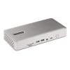 StarTech.com Thunderbolt 4 Dockingstation, 4K Multi-Monitor Laptop Dock - Dockingstation - Thunderbolt 4 - 2 x DP, 2 x HDMI - 1GbE - 180 Watt