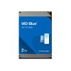 WD Blue WD20EZBX - Festplatte - 2 TB - intern - 3.5" (8.9 cm) - SATA 6Gb / s - 7200 rpm - Puffer: 256 MB