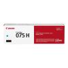Canon 075 H - Mit hoher Kapazität - Cyan - original - Box - Tonerpatrone - für imageCLASS LBP646Cdw, LBP647Cdw, MF662Cdw, MF663Cdw, MF665Cdw