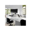 Ergotron WorkFit-A Dual Workstation With Suspended Keyboard - Stehender Tischwandler - Polished Aluminum, Schwarz