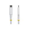 StarTech.com - USB-Kabel - USB-C (M) zu USB-C (M) - USB 2.0 - 3 A - 30 cm - USB Power Delivery (60W) - weiß