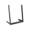 Eaton Tripp Lite Series 12U 2 Post Open Frame Desktop Rack Server Cabinet Free Standing - Schrank offener Rahmen - 2 Pfosten - Schwarz - 12U - 48.3 cm (19")