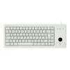 CHERRY Compact-Keyboard G84-4400 - Tastatur - PS / 2 - Europa - Hellgrau