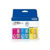 Brother BTD180CL Multipack - 3er-Pack - Gelb, Cyan, Magenta - original - hängende Box - Nachfülltinte - für Brother DCP-T580DW, DCP-T780DW