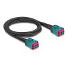 Delock - Kabelbaum - HDMTD Z weiblich zu HDMTD Z weiblich - 1 m