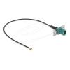 Delock - Antennenkabel - FAKRA Z-Anschluss (S) zu MHF (S) - 20 cm - 1.13 mm - Koax