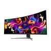 MSI MPG 491CQPXDE QD-OLED - OLED-Monitor - Gaming - gebogen - 124.5 cm (49") - 5120 x 1440 Dual Quad HD @ 240 Hz - 1000 cd / m² - 1500000:1 - DisplayHDR 400 True Black - 0.03 ms - 2xHDMI, DisplayPort, USB-C
