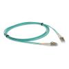 AddOn - Patch-Kabel - LC / PC Multimode (M) zu LC / PC Multimode (M) - 3 m - Glasfaser - Duplex - 50 / 125 Mikrometer - OM4 - halogenfrei - Aquamarin