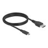 Delock - Adapterkabel - USB-C (M) zu DisplayPort (M) - DisplayPort 1.4 - 1 m - 8K Unterstützung - Schwarz