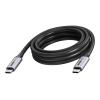 Vision - USB-Kabel - USB-C (M) zu USB-C (M) - USB 3.2 - 3 A - 15 m - 4K60Hz-Unterstützung - Schwarz