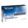 Switch / FE / 24-Port / 1HE / 13 Zoll rackmountfähig / aus Stahl