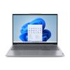 Lenovo ThinkBook 16 G6 IRL 21KH - 180°-Scharnierdesign - Intel Core i7 13700H / 2.4 GHz - Win 11 Pro - Intel Iris Xe Grafikkarte - 16 GB RAM - 512 GB SSD NVMe - 40.6 cm (16") IPS 1920 x 1200 - Wi-Fi 6 - Dual Tone Arctic Gray - kbd: Deutsch - mit 1 Ja