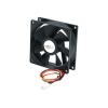 StarTech.com 80mm Gehäuselüfter - Lüfter 8cm für PC Gehäuse mit 3-pin Molex Stecker (80mmx80mmx25mm) - System-Gebläseeinheit - 80 mm