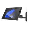 Compulocks Surface GO 1-4 Gen Apex Enclosure Swing Wall Mount - Befestigungskit (Gehäuse) - freiliegende Front- / Rückkamera und Sensoren - für Tablett - Swing - verriegelbar - Metallrahmen - Schwarz - Bildschirmgröße: 31.5 cm (12.4") - Wandmontage - f