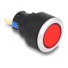 Delock - Anzeigemodul - 16 mm, plastic, solder connection - Rot