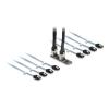 Delock Konverter M.2 2280 Key B+M Stecker zu 8 x SATA