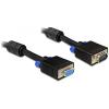 Delock - VGA-Verlängerungskabel - HD-15 (VGA) (M) zu HD-15 (VGA) (W) - 5 m