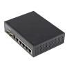 StarTech.com Industrial 6 Port Gigabit Ethernet Switch 5 +2 SFP Slots 30W - Switch - 1 x 10 / 100 / 1000 + 4 x 10 / 100 / 1000 (PoE+) + 2 x SFP - an DIN-Schiene montierbar - PoE+ (120 W) - Gleichstrom