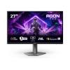 AOC AGON PRO AG276UZD - OLED-Monitor - Gaming - 68.6 cm (27") (26.5" sichtbar) - 3840 x 2160 4K UHD (2160p) @ 160 Hz - 1000 cd / m² - 1500000:1 - DisplayHDR 400 True Black - 0.03 ms - 2xHDMI, DisplayPort, USB-C - Lautsprecher - Schwarz