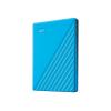 WD My Passport WDBYVG0020BBL - Festplatte - verschlüsselt - 2 TB - extern (tragbar) - USB 3.2 Gen 1 - 256-Bit-AES - Blau