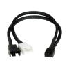 StarTech.com 80x25mm Computer Gehäuselüfter / PWM Cooling Fan - Lüfter für Computer Gehäuse mit 4-Pin Molex - Gehäuselüfter - 80 mm - Schwarz