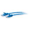 C2G 25ft (7.6m) Cat6a Snagless Unshielded (UTP) Slim Ethernet Network Patch Cable - Blue - Patch-Kabel - RJ-45 (M) zu RJ-45 (M) - 7.6 m - 4.8 mm - UTP - CAT 6a - ohne Haken, geformt - Blau