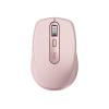 Logitech MX Anywhere 3S - Maus - optisch - 6 Tasten - kabellos - Bluetooth - rosé