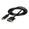 StarTech.com 1.8 m DisplayPort auf DVI Kabel - DisplayPort auf DVI Video Adapter Kabel 1080p - DisplayPort auf DVI-D Kabel Single Link - DP auf DVI Monitor Kabel - DP 1.2 auf DVI Adapter (DP2DVIMM6) - DisplayPort-Kabel - DisplayPort (M) zu DVI-D (M)