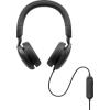 Dell Pro Wired ANC Headset WH5024 - Headset - On-Ear - kabelgebunden - aktive Rauschunterdrückung - USB-C - Zoom Certified, Zertifiziert für Microsoft Teams