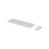 HP - Tastatur-und-Maus-Set - full size - kabellos - Bluetooth, 2.4 GHz - Deutsch - weiß