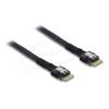 Delock - Internes SAS-Kabel - 4i Slim SAS (M) zu 4i Slim SAS (M) - 50 cm