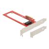 Delock - Speicher-Controller - EDSFF E1.S - Low-Profile - PCIe 4.0 x4