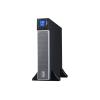 APC Easy UPS On-Line - USV (Rack - einbaufähig) - Wechselstrom 230 V - 900 Watt - 1000 VA - 1-phasig - 1 x Batterie - Lithium-Ionen - RS-232, USB - Ausgangsanschlüsse: 6 - 2U - 48.3 cm (19") - Schwarz mit Silber