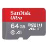 SanDisk Ultra - Flash-Speicherkarte (microSDXC-an-SD-Adapter inbegriffen) - 64 GB